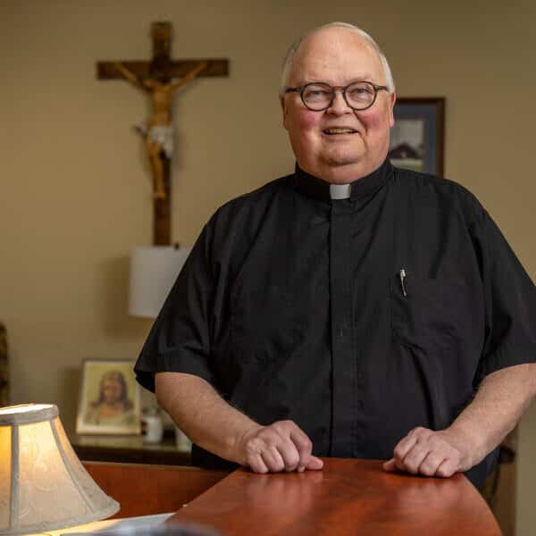 Father Jack Ward, passionate about canon law, plans for retirement
