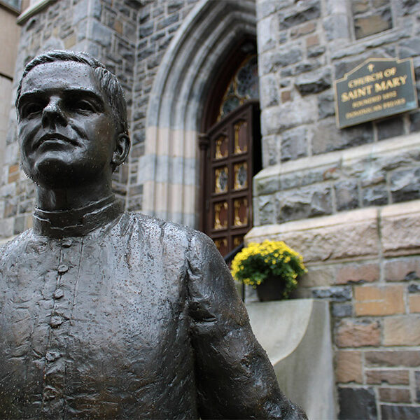 New Haven churches merged into new parish named for Knights of Columbus founder