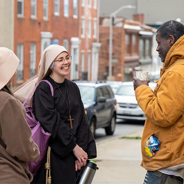 Radio Interview: New religious community serves Baltimore’s forgotten people of the streets