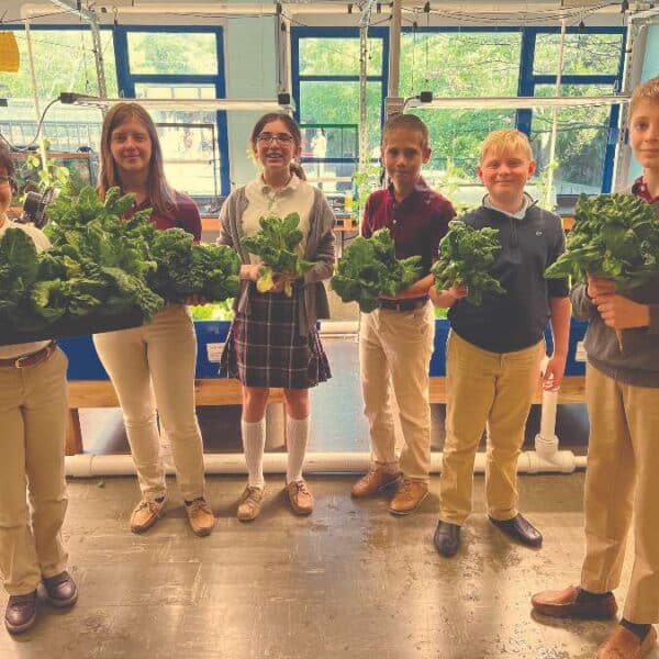 Fishy business: Aquaponics lab yields big results at Bishop Walsh