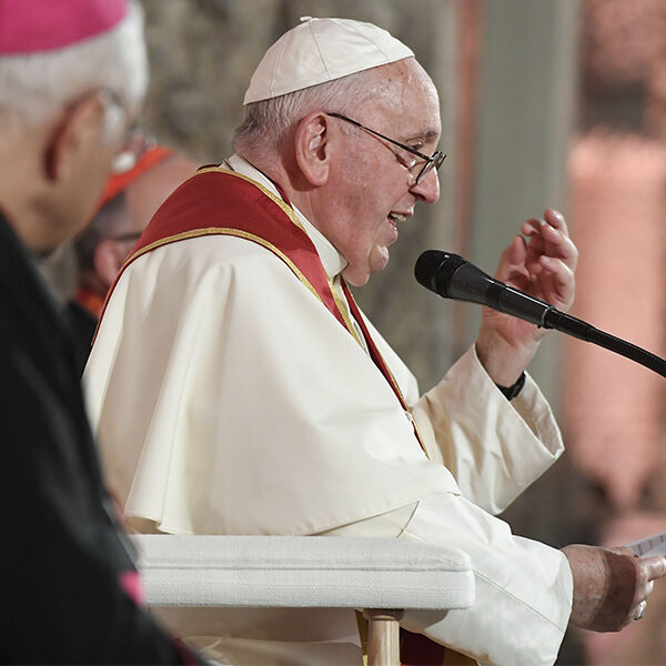 Awaken the ‘weary’ church by becoming ‘restless,’ pope says in Portugal