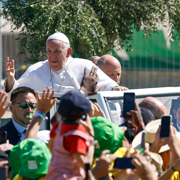 Pope calls for inclusive church while in Portugal for WYD