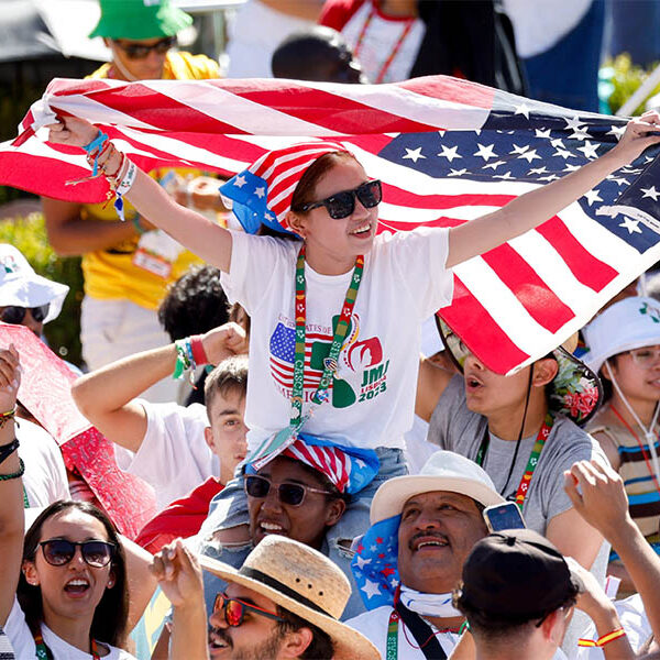 ‘Do you cry?’ pope asks 800,000 young people at WYD; so does Jesus, he says