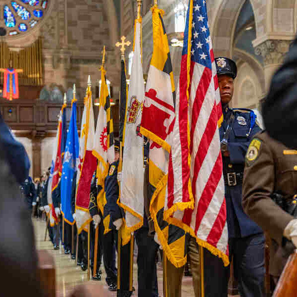 Blue Mass brings ‘comfort,’ acknowledgement to first responders throughout Archdiocese of Baltimore