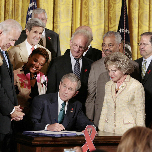 Bush says reauthorizing PEPFAR is pro-life, saving millions from HIV/AIDS