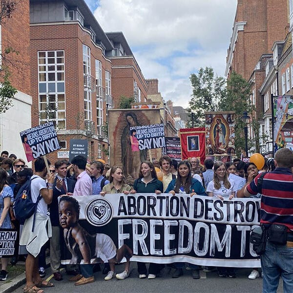 ‘Abortion didn’t grant us freedom,’ woman testifies, as thousands march for life in London