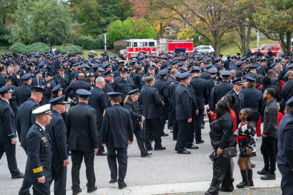 Cathedral hosts funeral for ‘hero’ firefighter who sacrificed life for