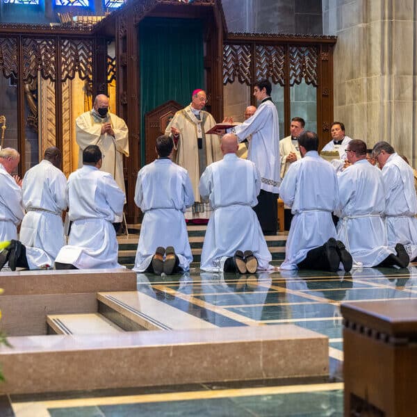 Day of great joy: Archbishop Lori ordains 14 to permanent diaconate