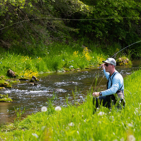 Minnesota priest casts for souls as he leads men’s fly fishing retreat
