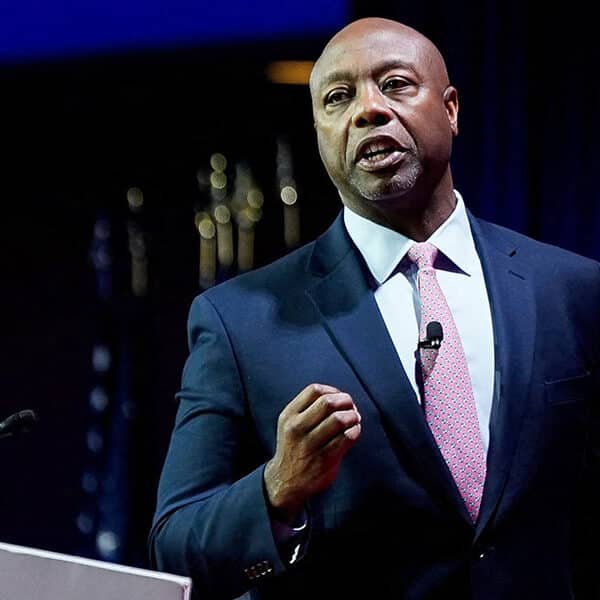Tim Scott praises Netanyahu for ‘restraint’, blasts Trump criticism at Georgetown event
