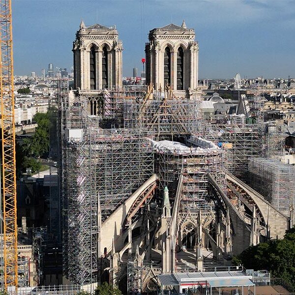 Reconstruction of Notre Dame is ‘sign of hope for everyone,’ cathedral rector says