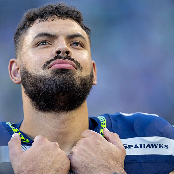 Seahawks offensive tackle loves the game, but Catholic faith is his ‘focal point’