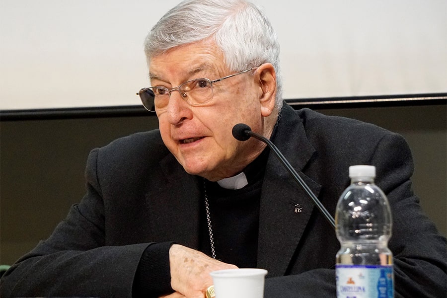 Cardinal denies working on changes to procedures for papal elections