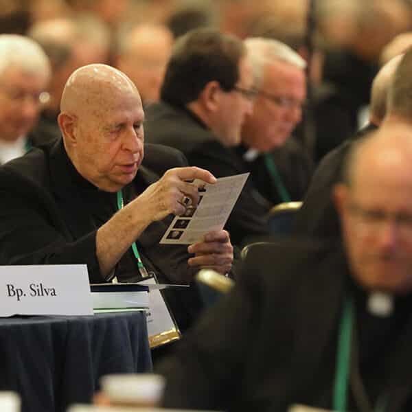 First day of U.S. bishops’ meeting in Baltimore focuses on synodality, technology