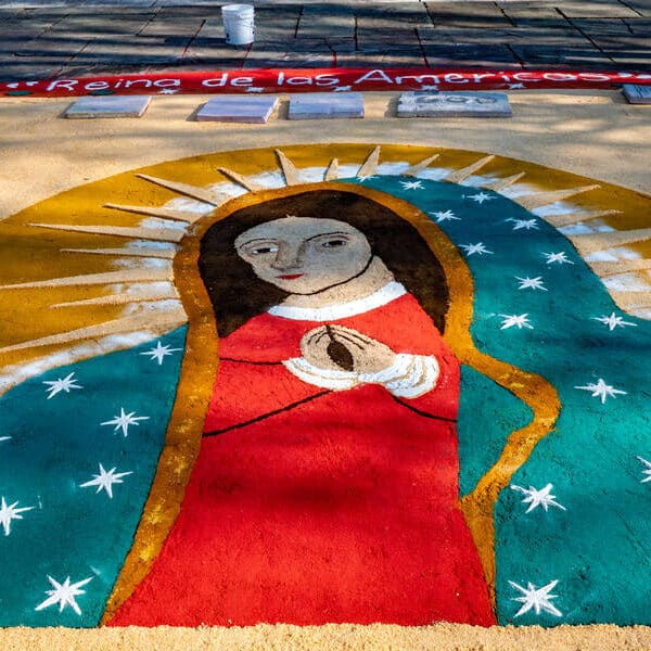 Families gather for annual Virgin of Guadalupe Mass