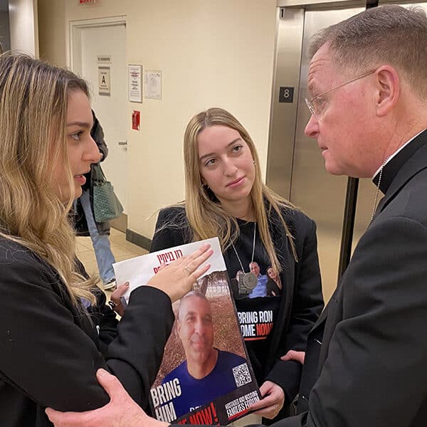 ‘Don’t give up,’ NY bishop urges survivors of Hamas attack, families of hostages