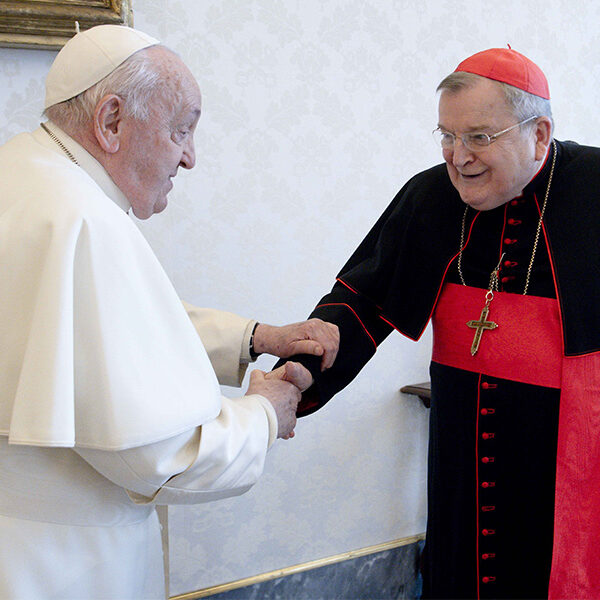 Pope meets with U.S. Cardinal Burke