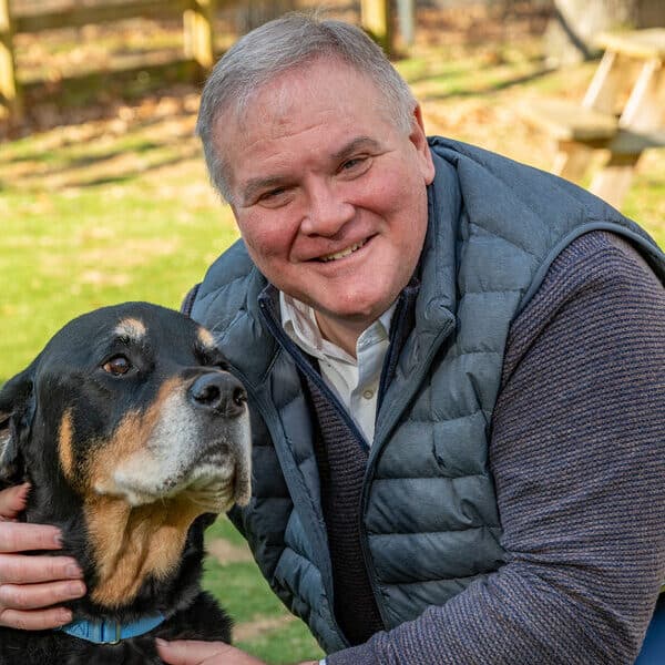 Dog Days: Retired from politics, former Catholic legislator now devoted to caring for senior pets