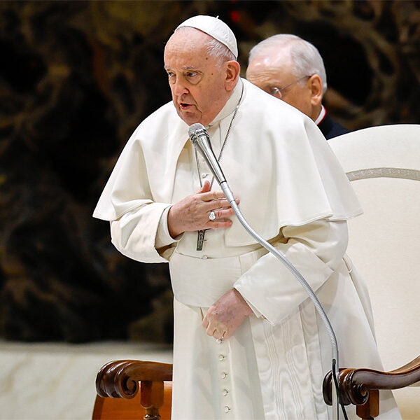 Wrath destroys relationships, pins blame on others, pope says