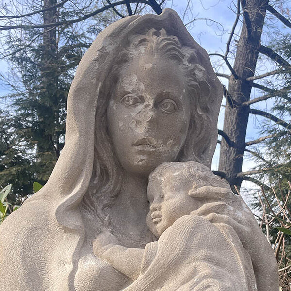 Virgin Mary statue vandalized at national shrine in Washington