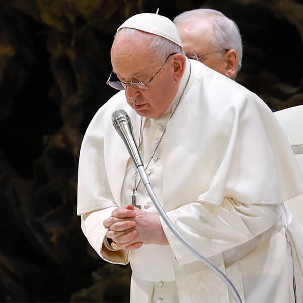 ‘Welcome’ is at the heart of document on gay blessings, pope says