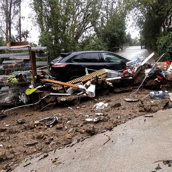 Record storms damage Southern California Catholic schools, delay events