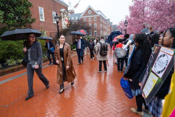 Baltimore Boost Program Students rally in support of BOOST scholarship program - Catholic Review