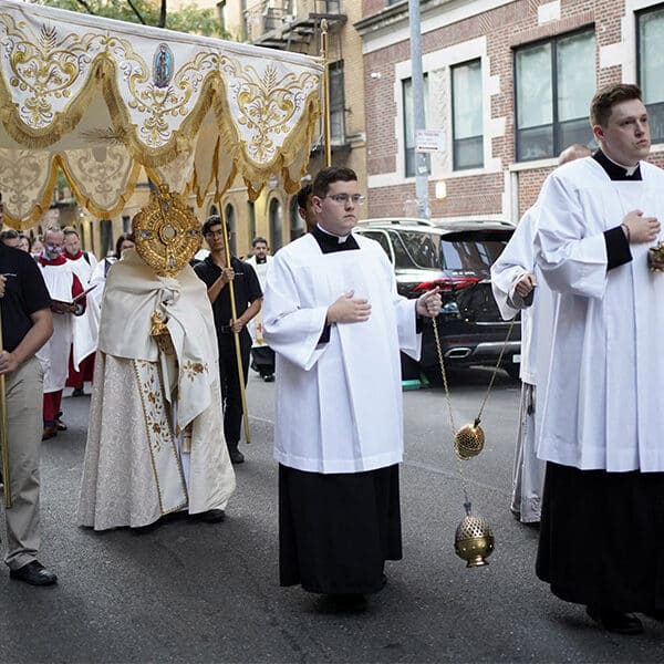 Pilgrim priest: National Eucharistic Pilgrimage helps reveal the church’s ‘deepest core’