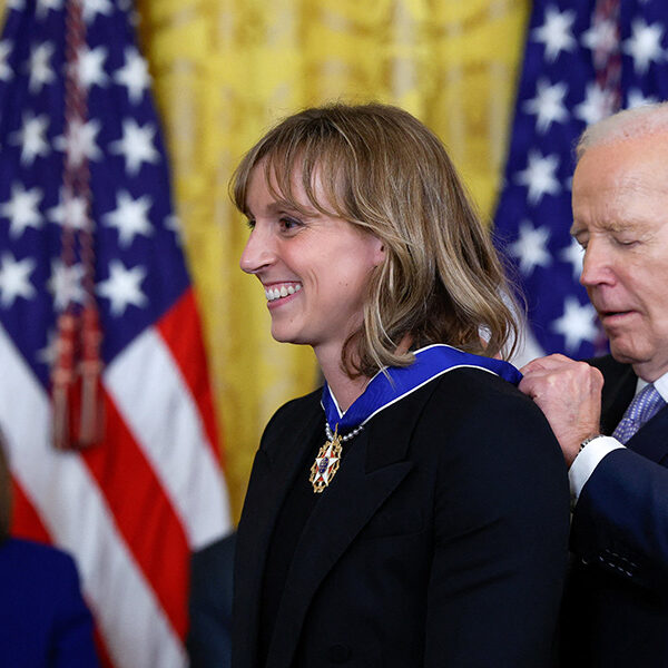 Catholic champion swimmer from Maryland awarded Presidential Medal of Freedom