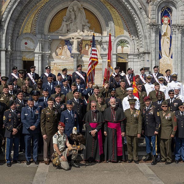 Military pilgrimage to Lourdes is ‘experience of fraternity,’ military bishop says