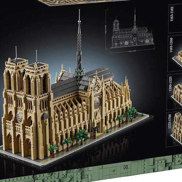 LEGO’s Notre Dame model comes just in time for cathedral reopening