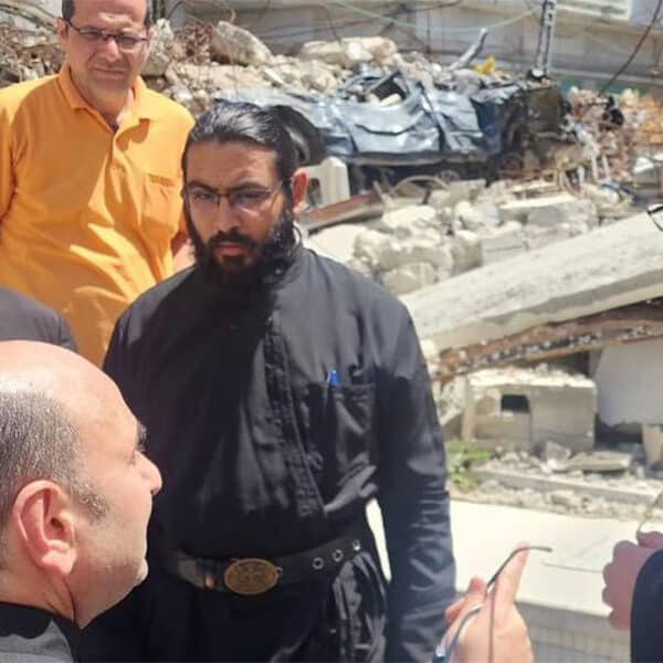‘I desired to be with them,’ says Cardinal Pizzaballa as he visits Catholic parish in Gaza