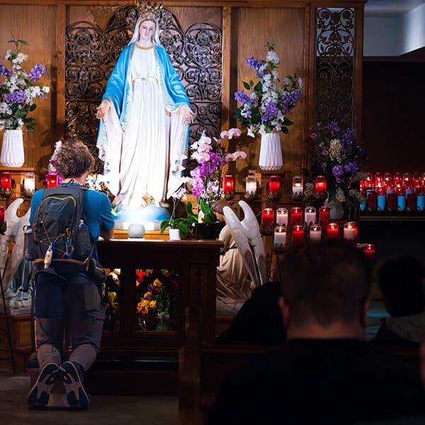 Timing of pilgrimage’s arrival at Wisconsin Marian shrine in Champion called ‘providential’