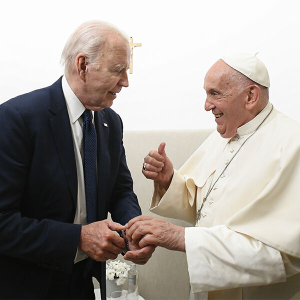 Pope holds private talks with Biden, other world leaders at G7 summit