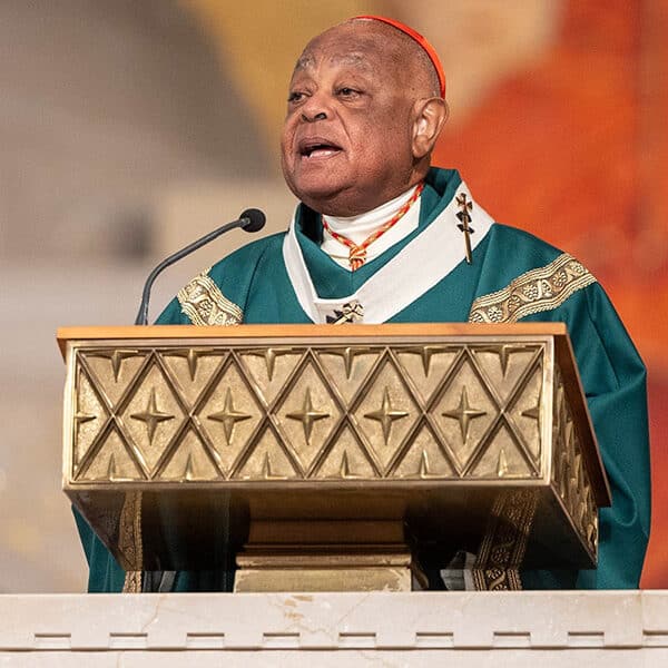 Eucharist reflects God’s ‘journey of love’ with his people, Cardinal Gregory says