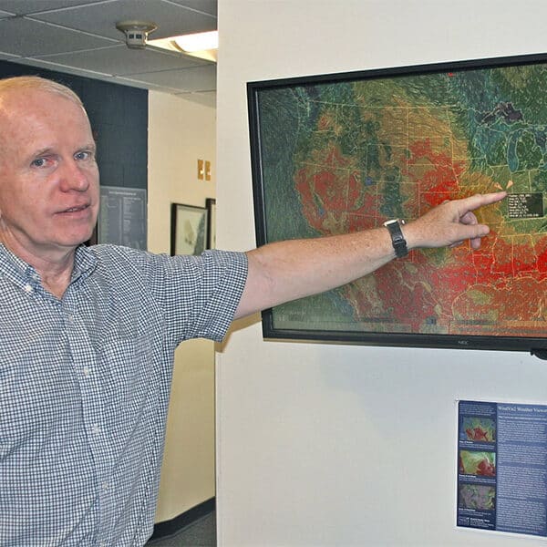 Catholic meteorologist keeps eyes on skies to support safety, success of Eucharistic pilgrimage