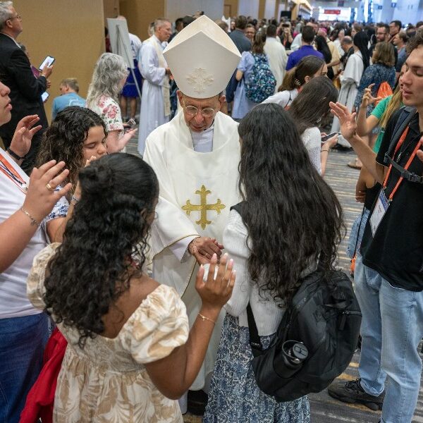 Young Baltimore pilgrims inspired at National Eucharistic Congress