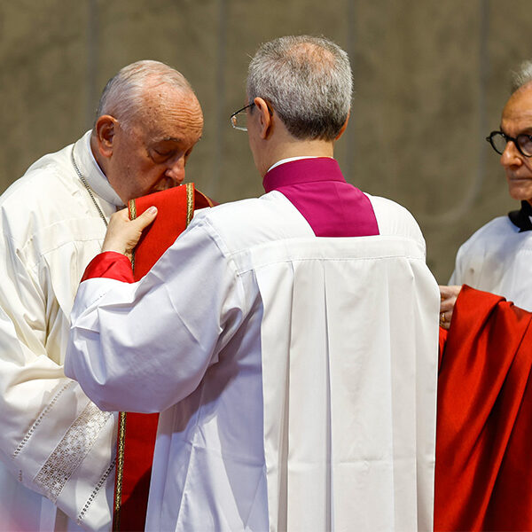 Open the church’s doors to evangelization, pope tells new archbishops