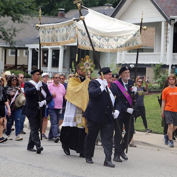 Pilgrims trekking National Eucharistic Pilgrimage eyeing Indianapolis with two weeks remaining