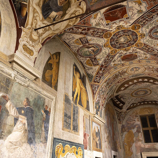 Waiting to be discovered: Rome cloister’s frescoes celebrate the rosary