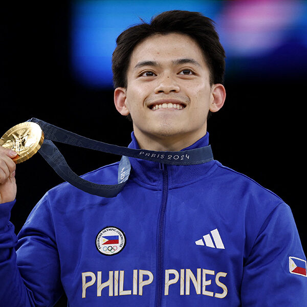 Church lauds Filipino gymnast’s double Olympic gold