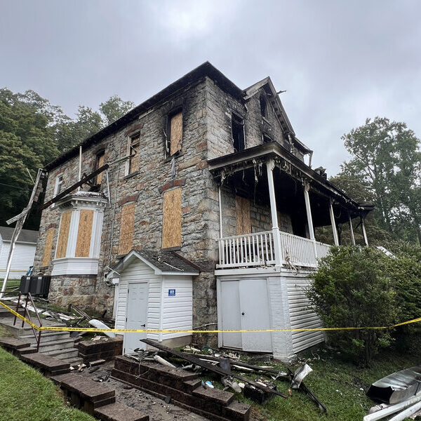 Fire destroys rectory at St. Anthony Shrine in Emmitsburg; one seriously injured