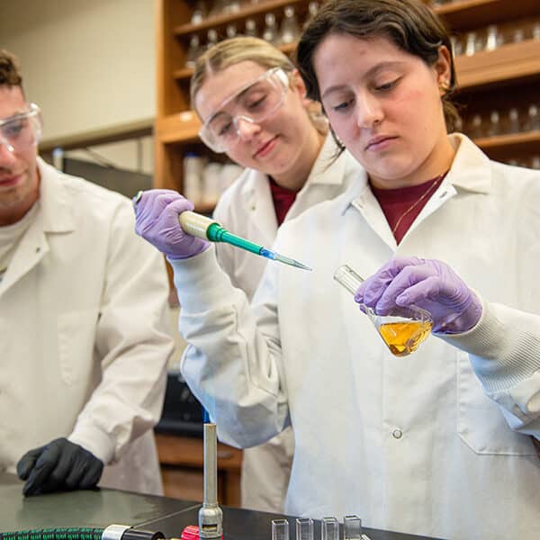 In university summer program, students do hands-on research, learn faith and science not at odds