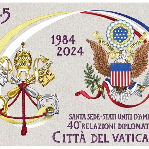 Vatican stamp celebrates U.S.-Holy See diplomatic relations