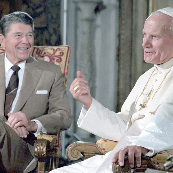 Exhibit highlights impact Reagan, St. John Paul II had on world through their shared moral vision