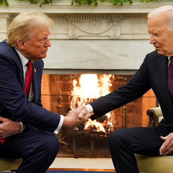 Biden meets with Trump, his predecessor and successor, at White House