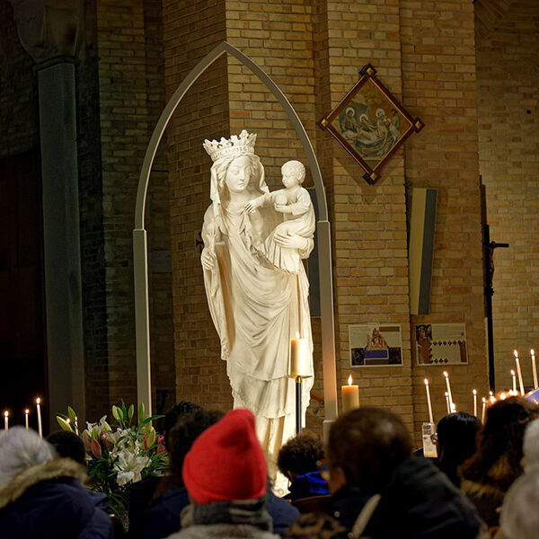 Our Lady’s statue will be the first one to return to her Notre Dame Cathedral