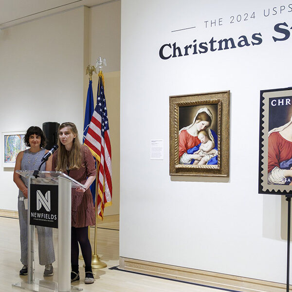 Indianapolis museum ‘deeply honored’ its ‘Madonna and Child’ painting chosen for Christmas stamp