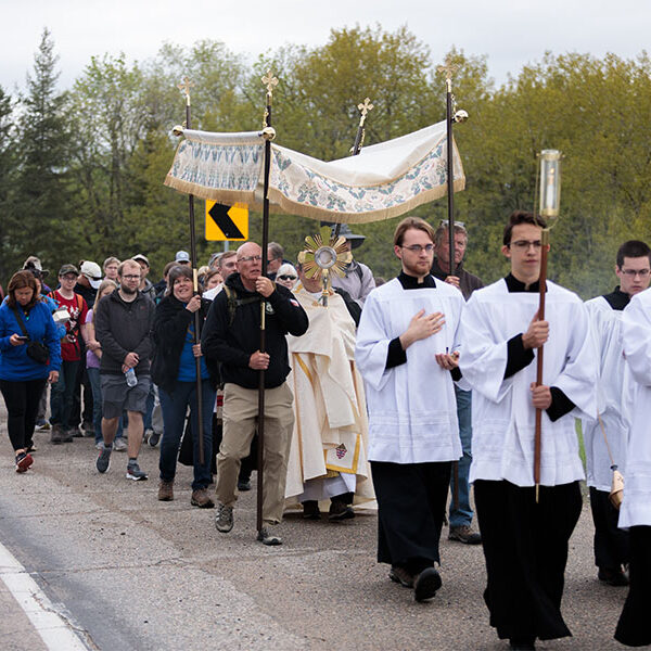 A pilgrim reflects upon traveling hundreds of miles with the Eucharist