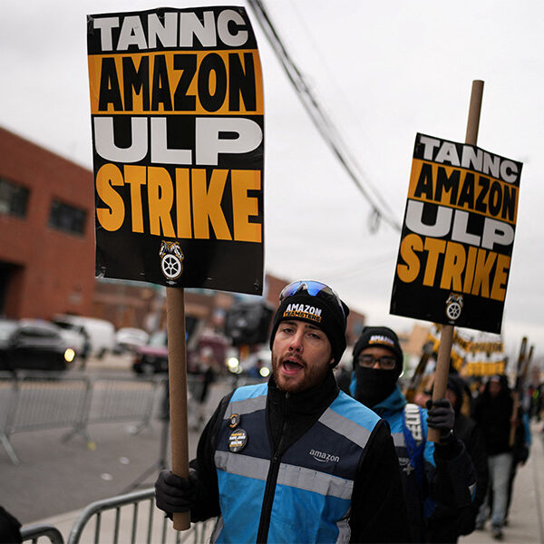 Teamsters expand Amazon holiday strike to secure just wages